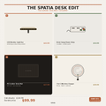The Spatia Desk Edit — Bundle